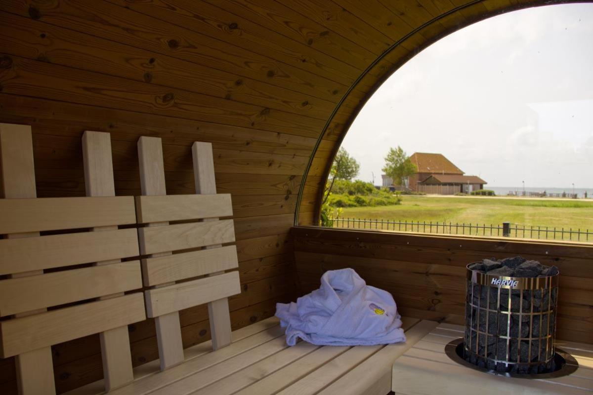 Inselblume 82 - Bungalow Am Suedstrand Mit Meerblick Burgtiefe auf Fehmarn المظهر الخارجي الصورة