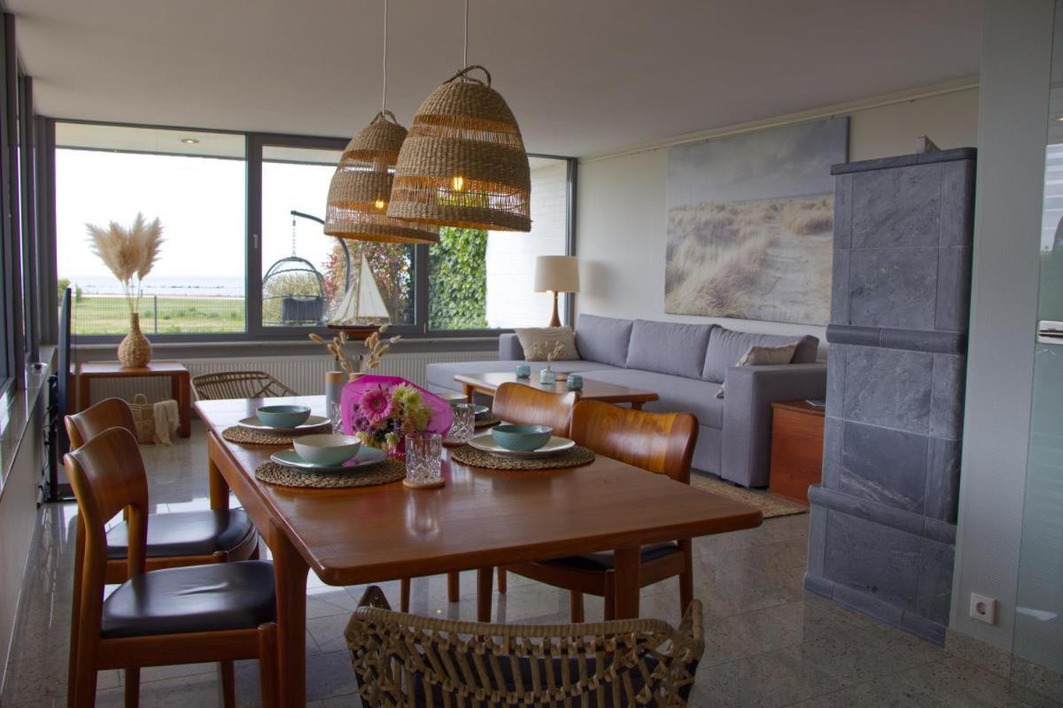 Inselblume 82 - Bungalow Am Suedstrand Mit Meerblick Burgtiefe auf Fehmarn المظهر الخارجي الصورة